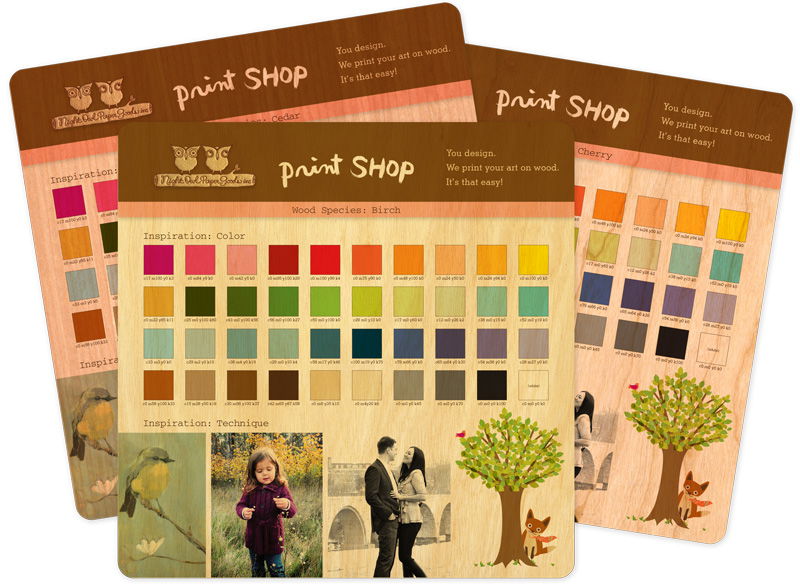 Paper Color Samples - Copy Center