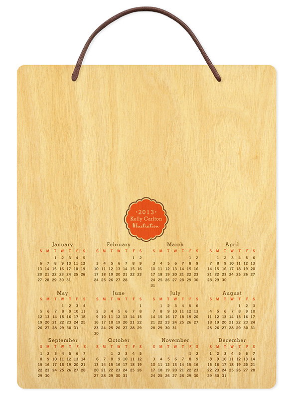 Wall Calendar) 8" 10" * 5 Designs ‹ Custom « Night Owl Paper — Stationery & Wood Gifts