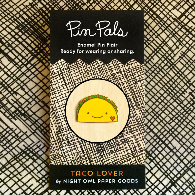 Taco ‹ Accessories « Night Owl Paper Goods — Stationery & Wood Gifts