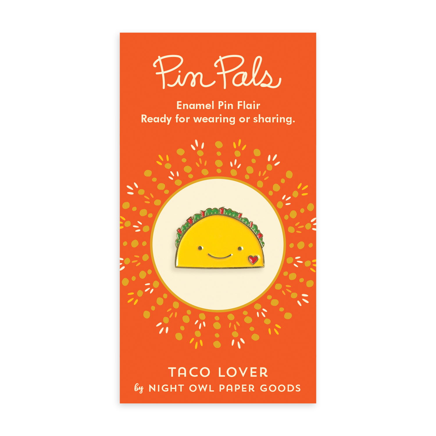 Taco ‹ Accessories « Night Owl Paper Goods — Stationery & Wood Gifts