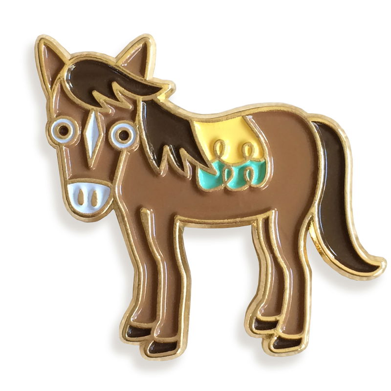 Horse ‹ Enamel Pins ‹ Accessories « Night Owl Paper Goods — Stationery