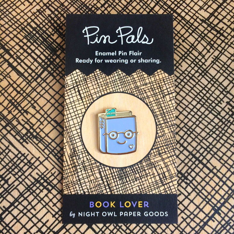 Lit! Book Cover Enamel Lapel Pins — The Gentleman Stationer