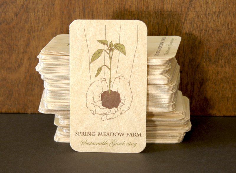 Flat Business Card: Birch, Cherry or Cedar ‹ Blank Wood ‹ Custom « Night  Owl Paper Goods — Stationery & Wood Gifts