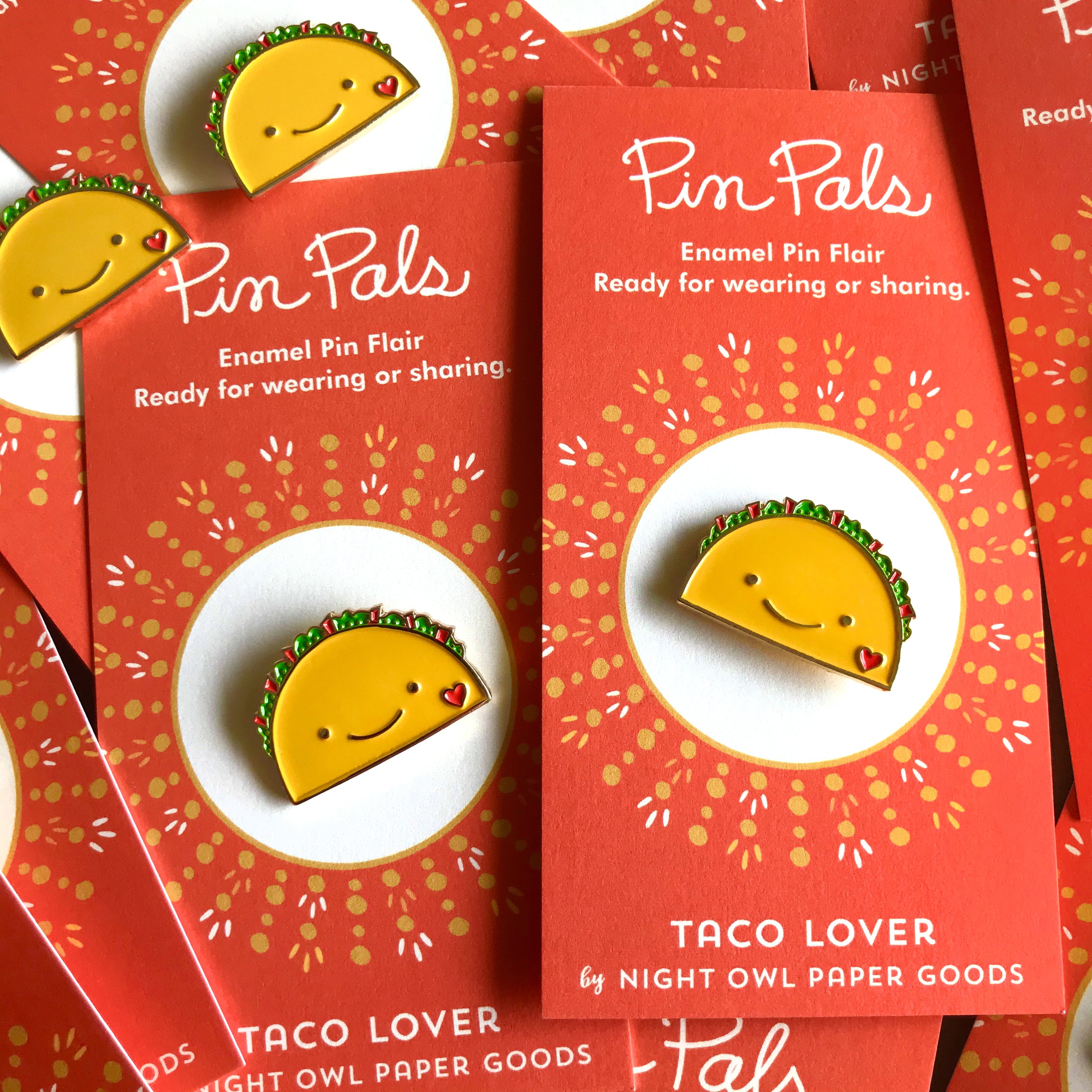 Taco Lover ‹ Accessories « Night Owl Paper Goods — Stationery & Wood Gifts