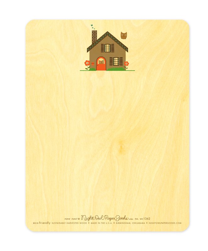 New Nest ‹ Congratulations ‹ Cards « Night Owl Paper Goods — Stationery &  Wood Gifts