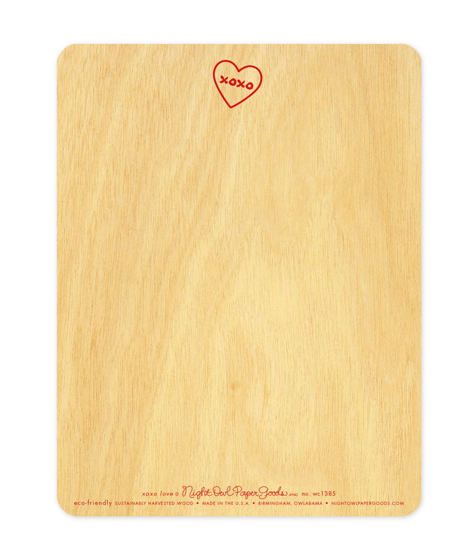 XOXO Love ‹ Love ‹ Cards « Night Owl Paper Goods